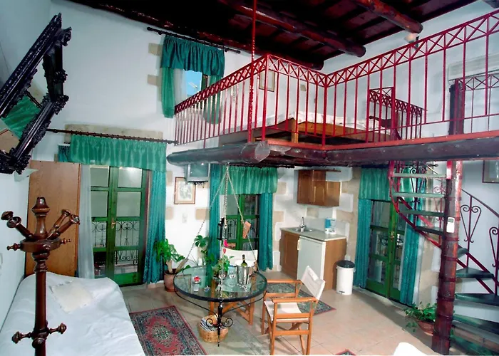 Ifigenia Lux Maisonette In Oldtown And Villas In Theriso Vilage 14 Km Outside Of Chania